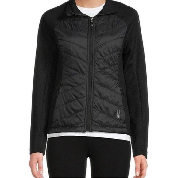 Spyder Nova full zip track jacket. Size Medium - Picture 9 of 12